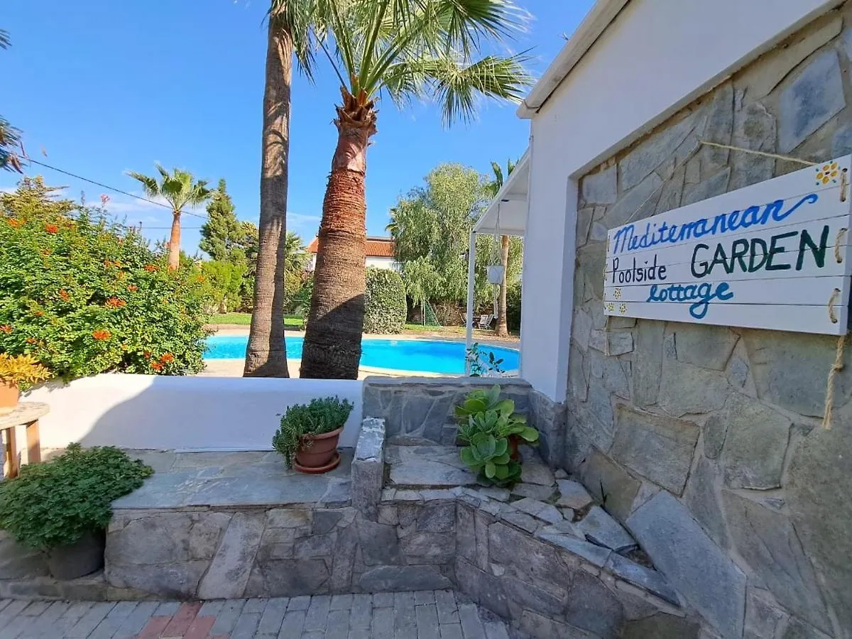 Mediterranean Poolside Garden Cottage Kiti
