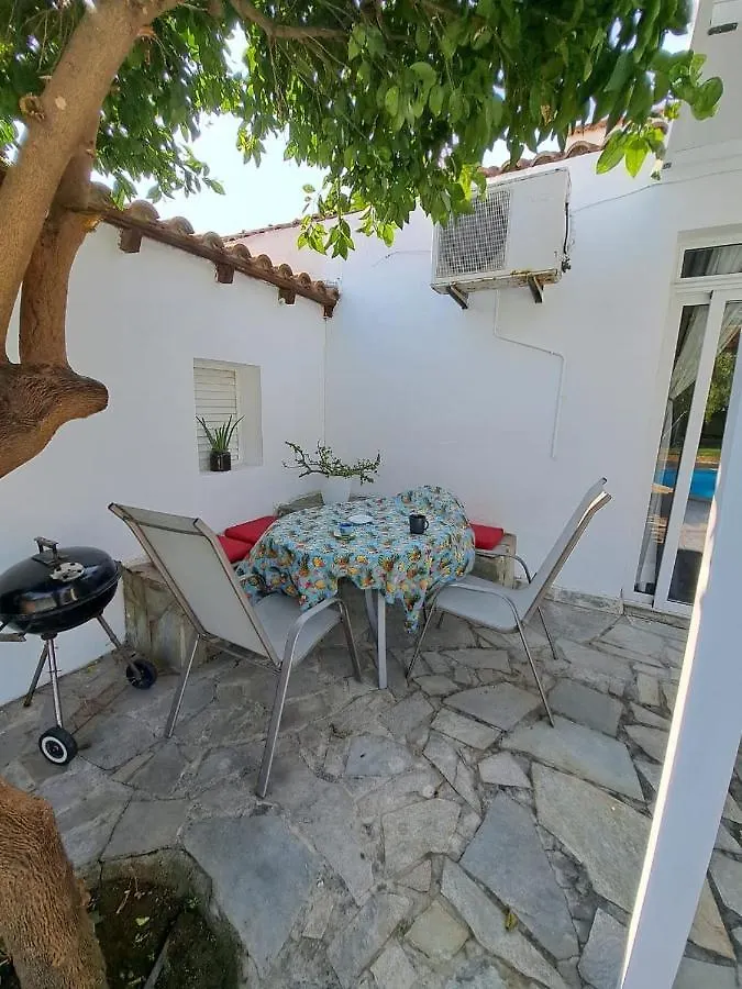 Mediterranean poolside garden cottage Kiti